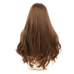 24" Secret Lace Top Wig #12 Warm Light Brown