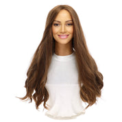 24" Secret Lace Top Wig #12 Warm Light Brown