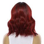 13" Victoria Silk Top Wig Merlot Red
