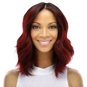 13" Victoria Silk Top Wig Merlot Red