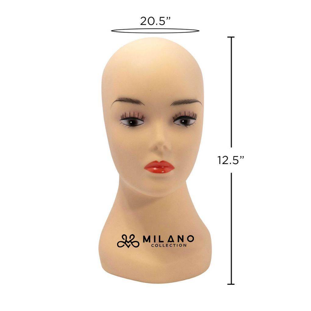 Milano Collection 12 Professional Wig Head/Hat Mannequin.