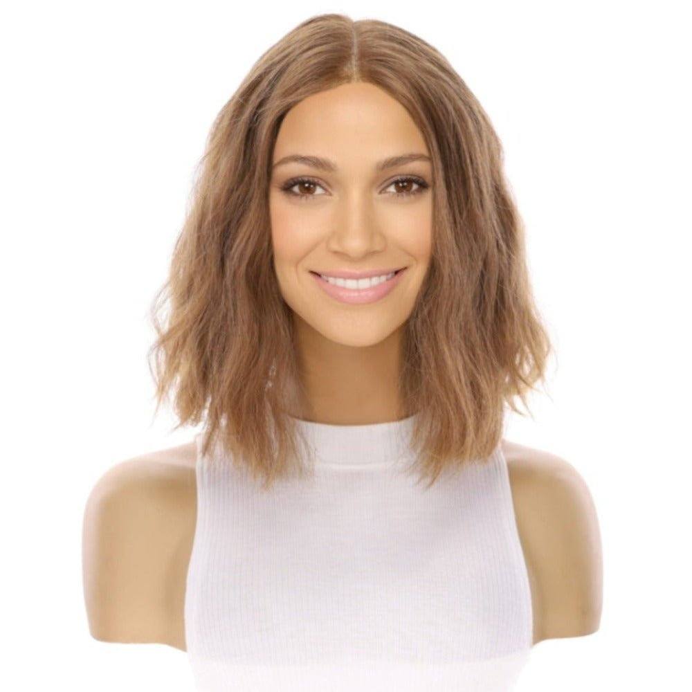 12" Divine Luxe Lace Top Wig #10 Neutral Light Brown Wavy