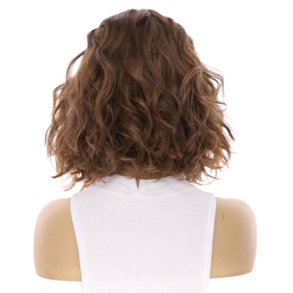 12" Divine Luxe Lace Top Wig #Medium Brown Wavy