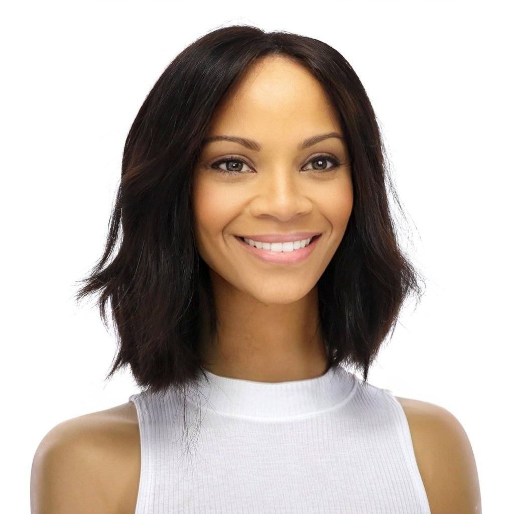 12" Divine Luxe Lace Top Wig #1B Black