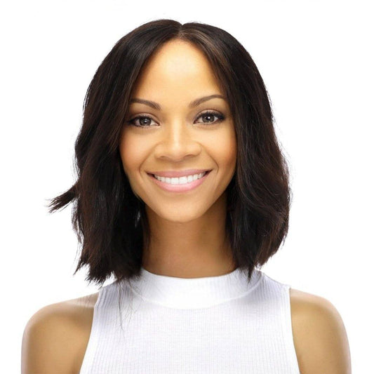 12" Divine Luxe Lace Top Wig #1B Black