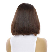 12" Divine Luxe Lace Top Wig #4 Dark Brown