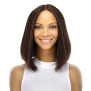 12" Divine Luxe Lace Top Wig #4 Dark Brown