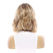 12" Divine Luxe Lace Top Wig Light Brown w/ Balayage, Face Framing & Partial Rooting