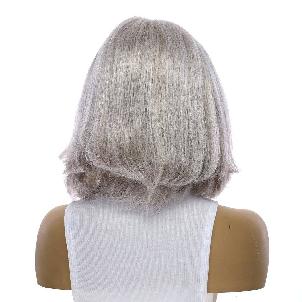12" Divine Lace Top Wig Snow Grey