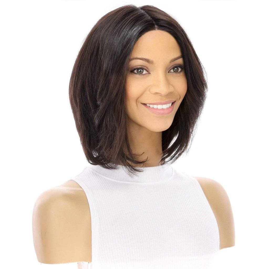 12" Luxe Pixie Silk Top Wig #1B Black