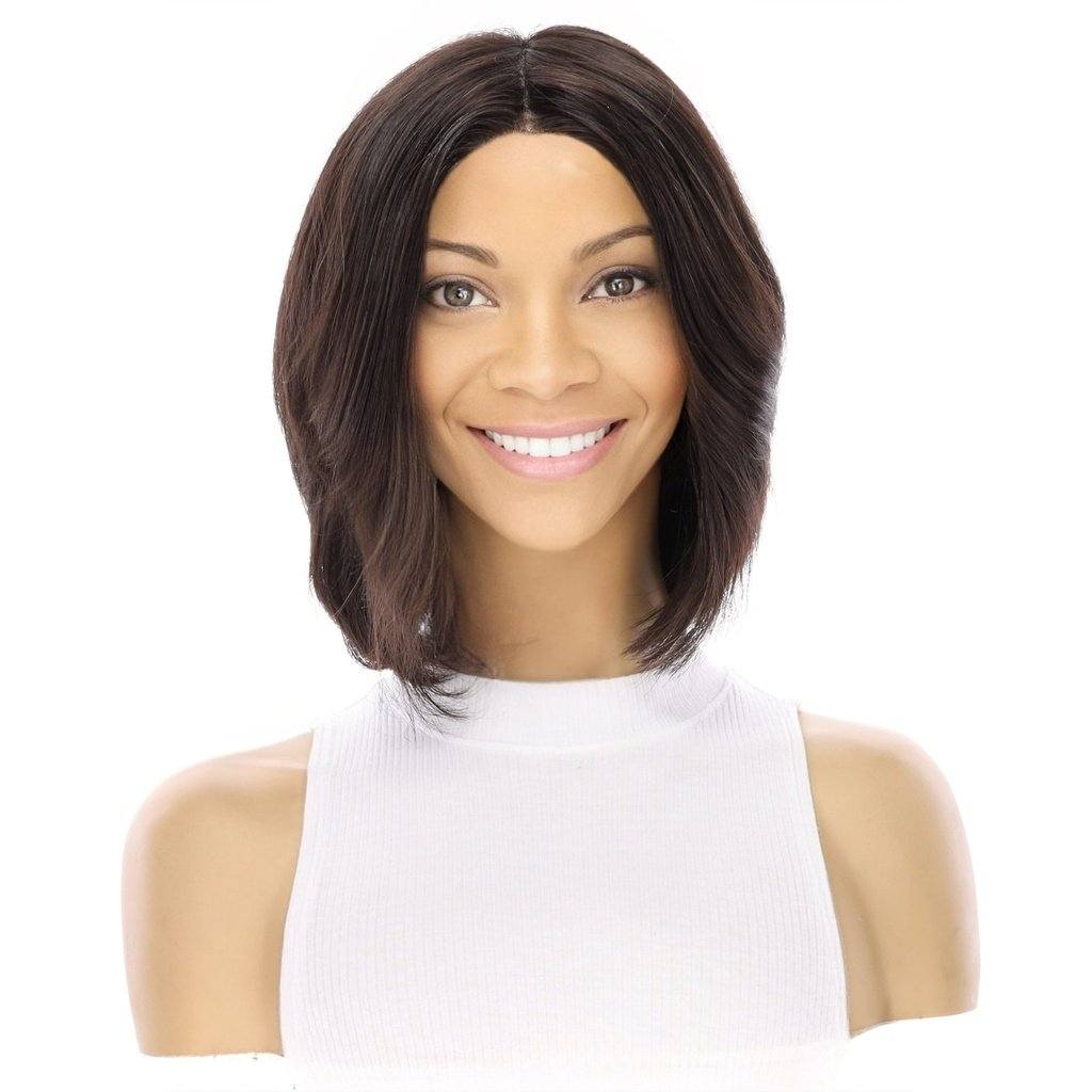 12" Luxe Pixie Silk Top Wig #1B Black