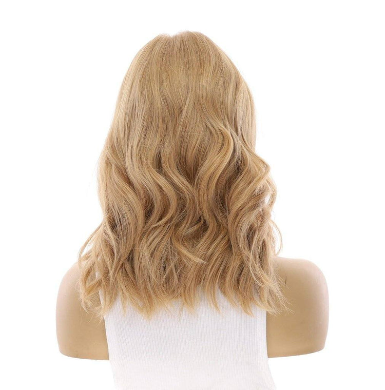 13" Luxe Bob Silk Top Wig #16 Warm Dark Blonde