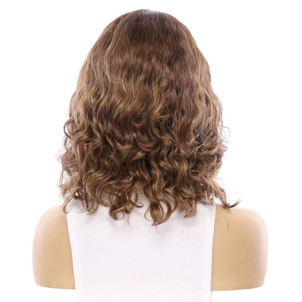 13" Victoria Silk Top Wig Medium Brown Babylight Wavy