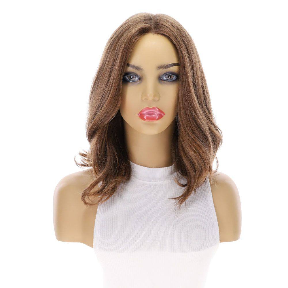 13" Luxe Bob Silk Top Wig #10 Neutral Light Brown