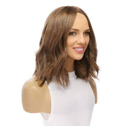 13" Luxe Bob Silk Top Wig #12 Warm Light Brown