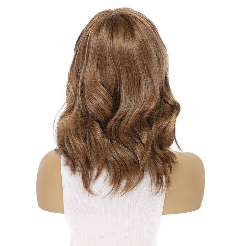 13" Luxe Bob Silk Top Wig #12 Warm Light Brown