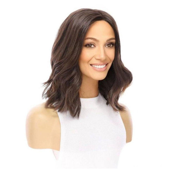 13" Luxe Bob Silk Top Wig #4 Dark Brown