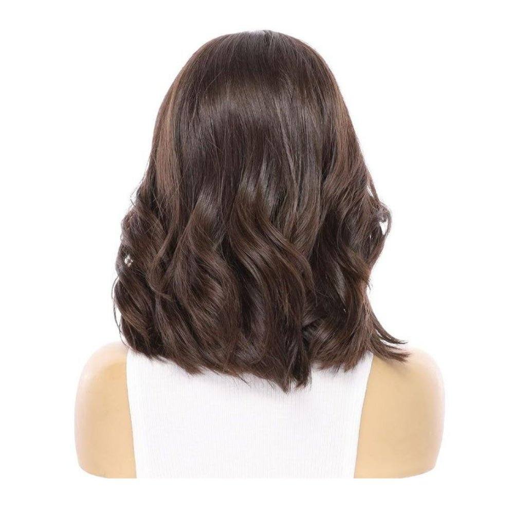 13" Luxe Bob Silk Top Wig #4 Dark Brown
