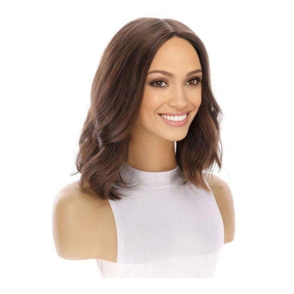 13" Luxe Bob Silk Top Wig #5 Warm Dark Brown