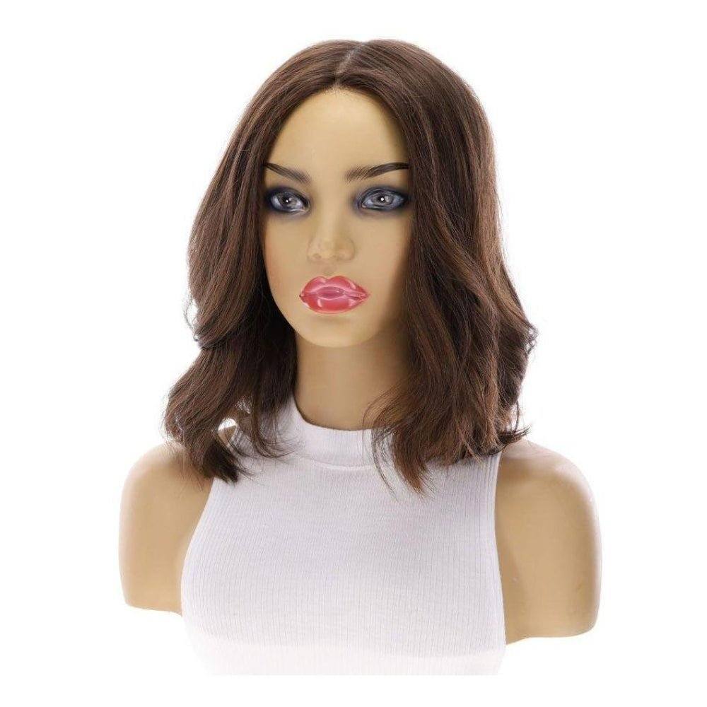 13" Luxe Bob Silk Top Wig #5 Warm Dark Brown