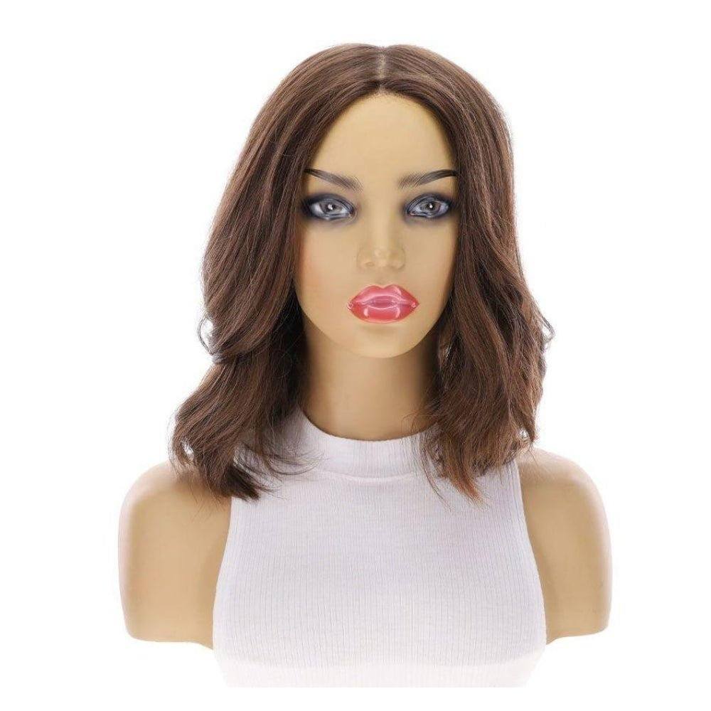13" Luxe Bob Silk Top Wig #5 Warm Dark Brown