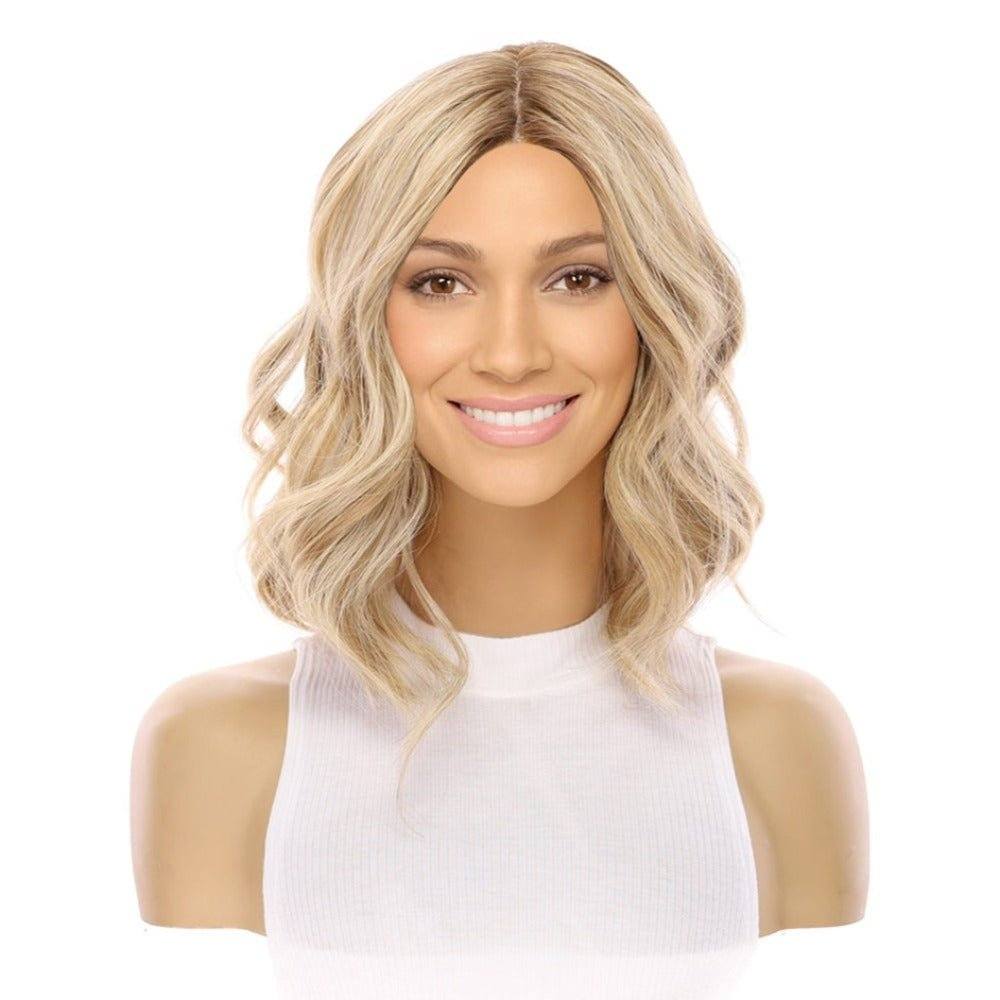 13" Victoria Silk Top Wig Ash Blonde