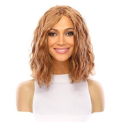 13" Victoria Silk Top Wig Strawberry Blonde Wavy