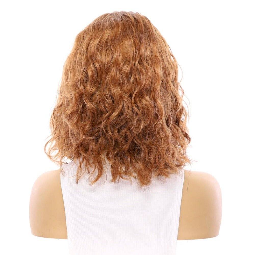 13" Victoria Silk Top Wig Strawberry Blonde Wavy
