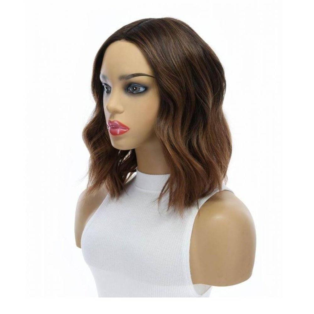 13" Victoria Silk Top Wig Dark Brown Ombre