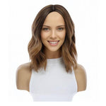 13" Victoria Silk Top Wig Medium Brown Ombre