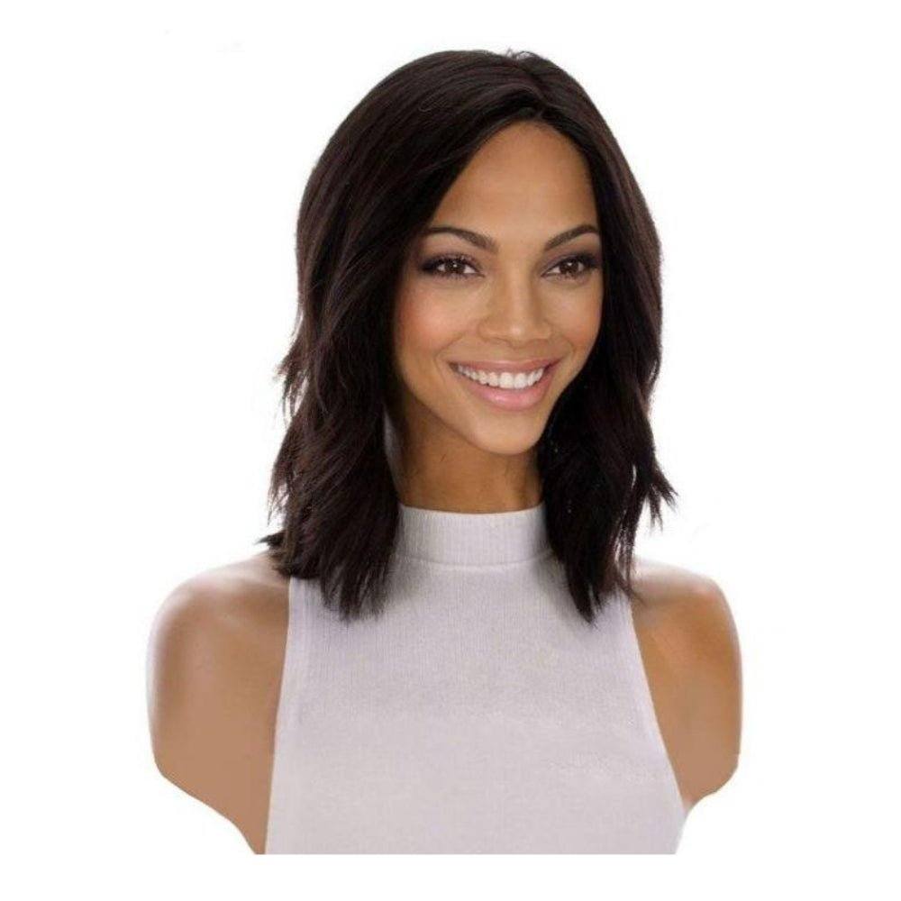 13" Victoria Silk Top Wig Natural Black