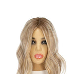 14" Emerald Silk Top Topper Ash Blonde