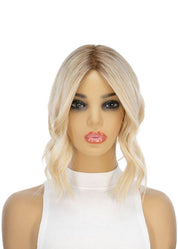 14" Topaz Lace Top Topper Platinum Blonde