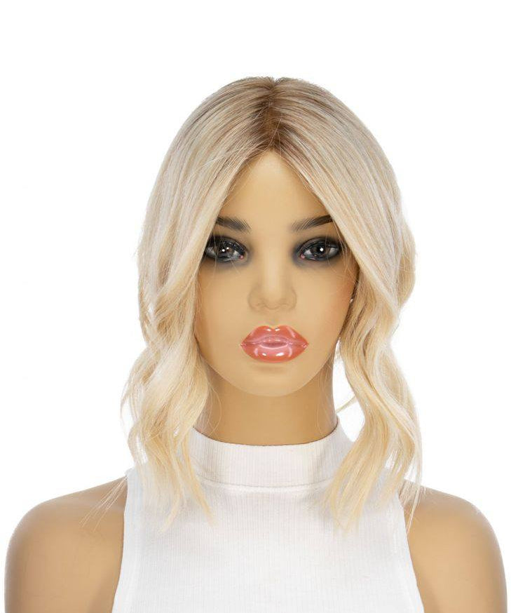 14" Topaz Lace Top Topper Platinum Blonde
