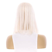 14" Emerald Silk Top Topper Ice Blonde