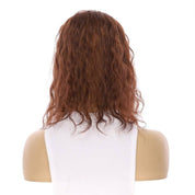 14" Topaz Lace Top Topper Auburn Wavy