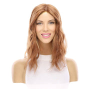 14" Topaz Lace Top Topper Copper Wavy
