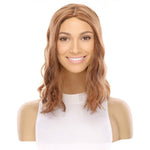 14" Emerald Silk Top Topper Copper Wavy