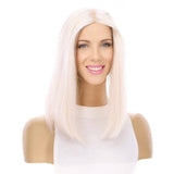 14" Emerald Silk Top Topper Ice Blonde