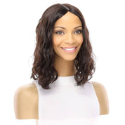 14" Emerald Silk Top Topper Soft Black Wavy