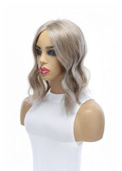 14" Topaz Lace Top Topper Champagne Grey