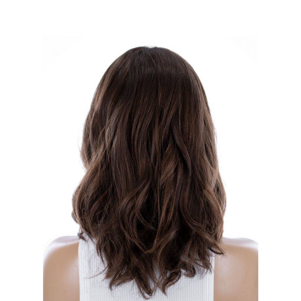 16" Divine Luxe Lace Top Wig #8 Warm Medium Brown