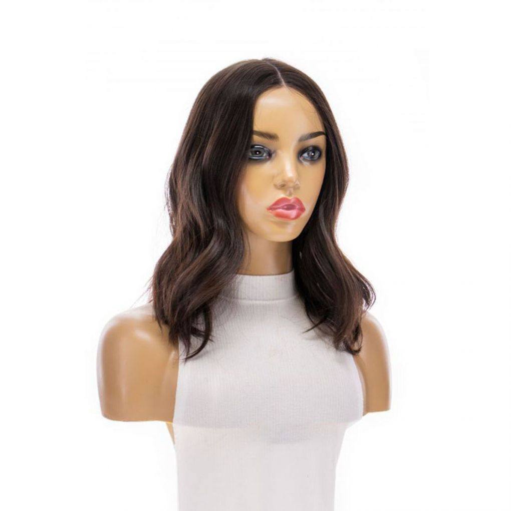 16" Divine Luxe Lace Top Topper #2 Neutral Dark Brown
