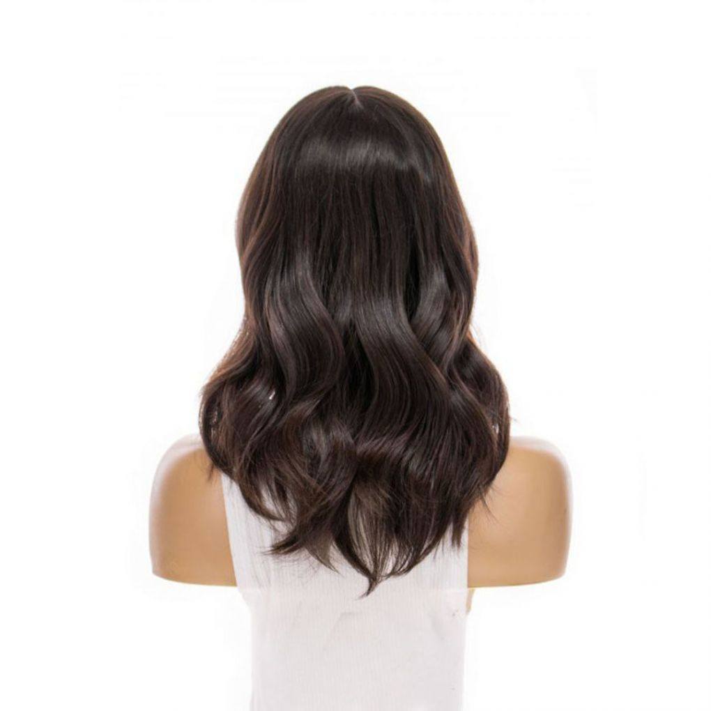 16" Divine Luxe Lace Top Topper #2 Neutral Dark Brown