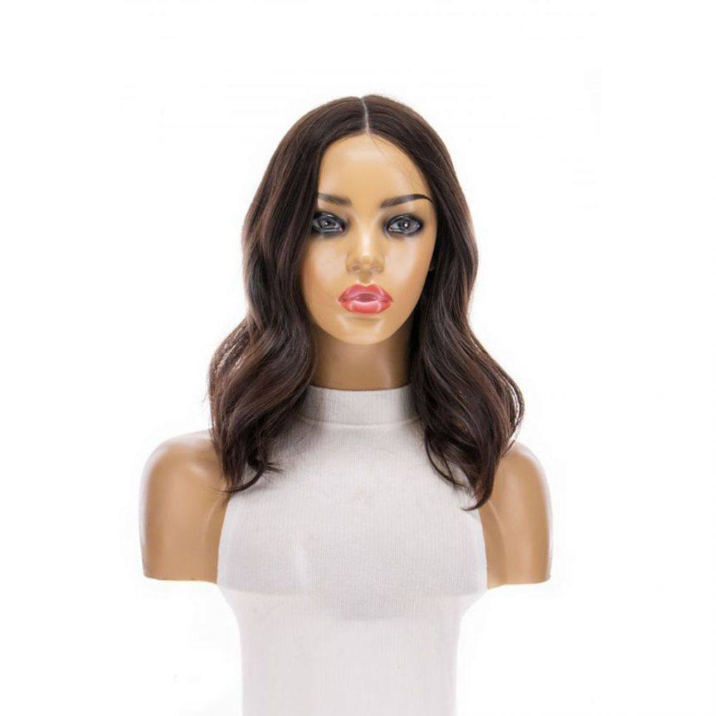 16" Divine Luxe Lace Top Topper #2 Neutral Dark Brown