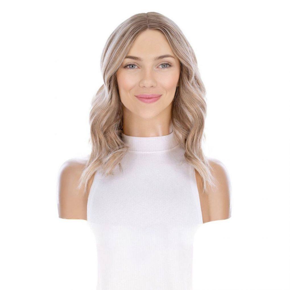 16" Divine Lace Top Wig Ash Blonde