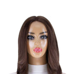16" Secret Lace Top Wig #6 Neutral Medium Brown