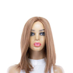 16" Princess Skin Top Wig Strawberry Blonde