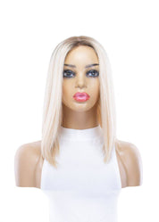16" Princess Silk Top Wig Platinum Blonde