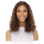 16" Divine Luxe Lace Top Wig #5 Warm Dark Brown Wavy